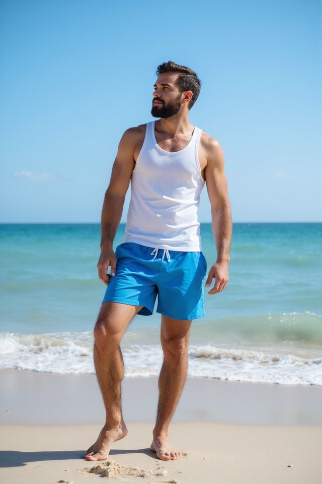 casual summer dad attire