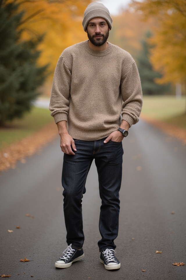 chic fall casual style