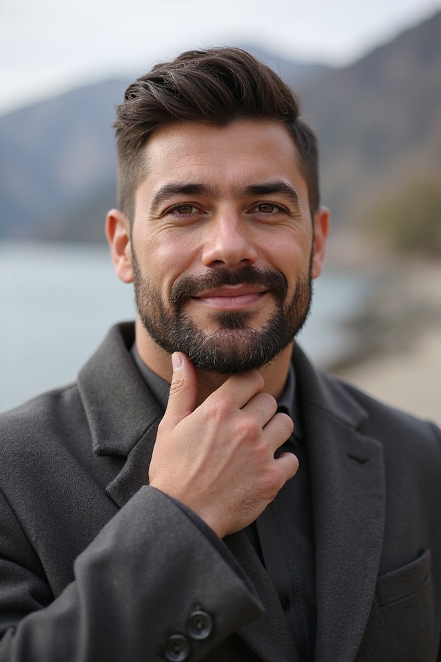 classic pointed goatee style