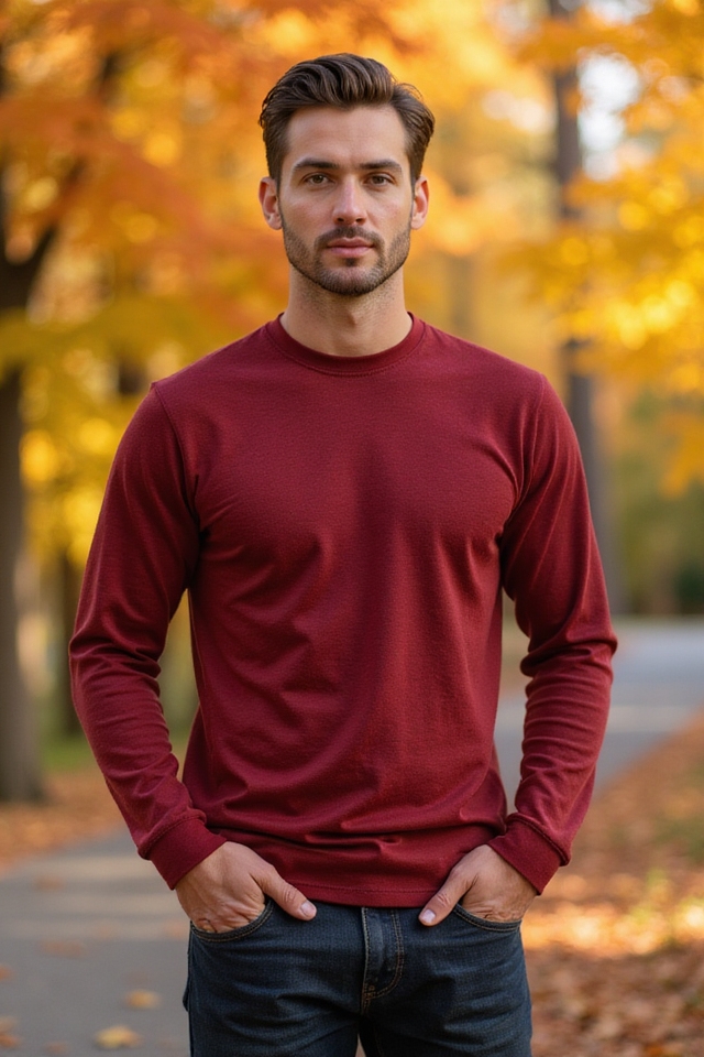 comfortable fall layering outfit