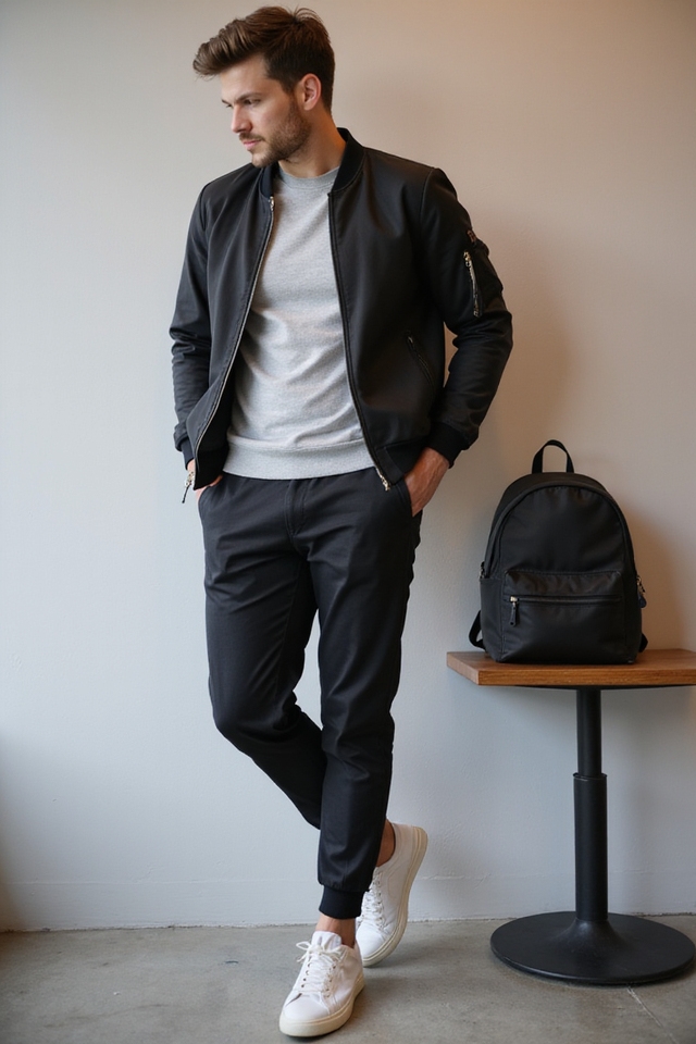 comfortable stylish coffee date