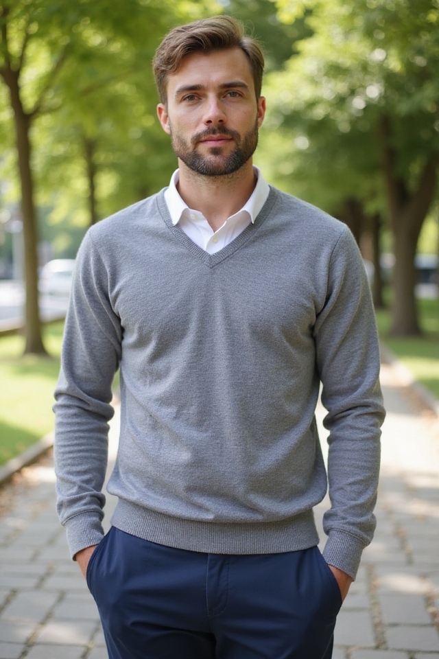 comfortable stylish dad outfit