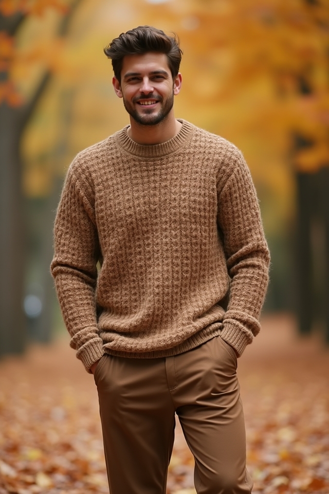 cozy oversized sweater joggers