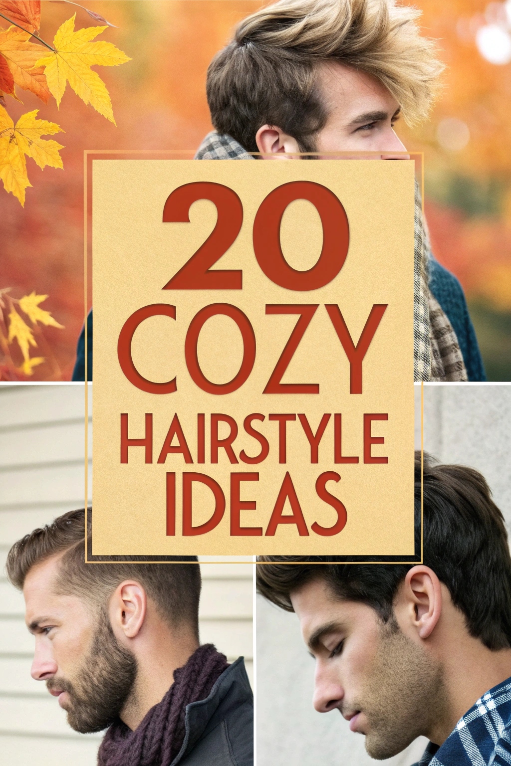 20 Cozy Hairstyle Ideas for Men to Try for the First Day of Fall