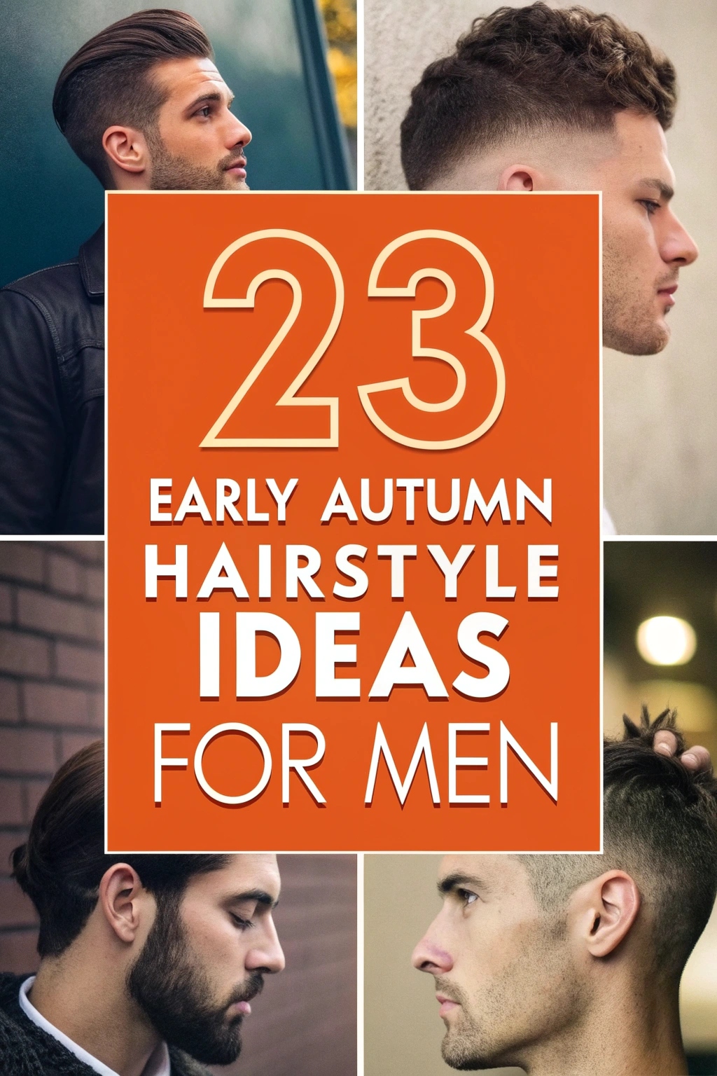 23 Early Autumn Hairstyle Ideas for Men