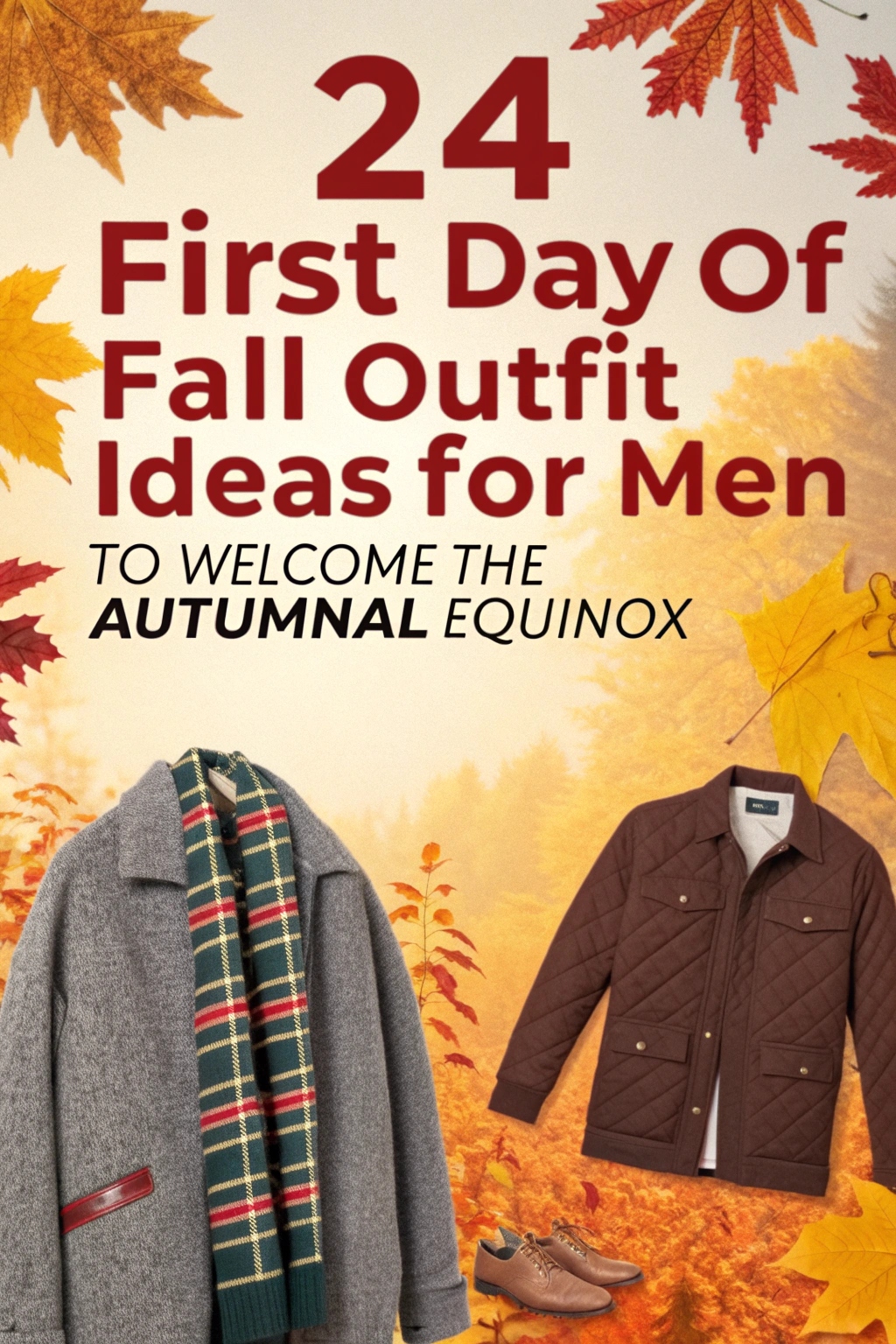 24 First Day of Fall Outfit Ideas for Men to Welcome the Autumnal Equinox