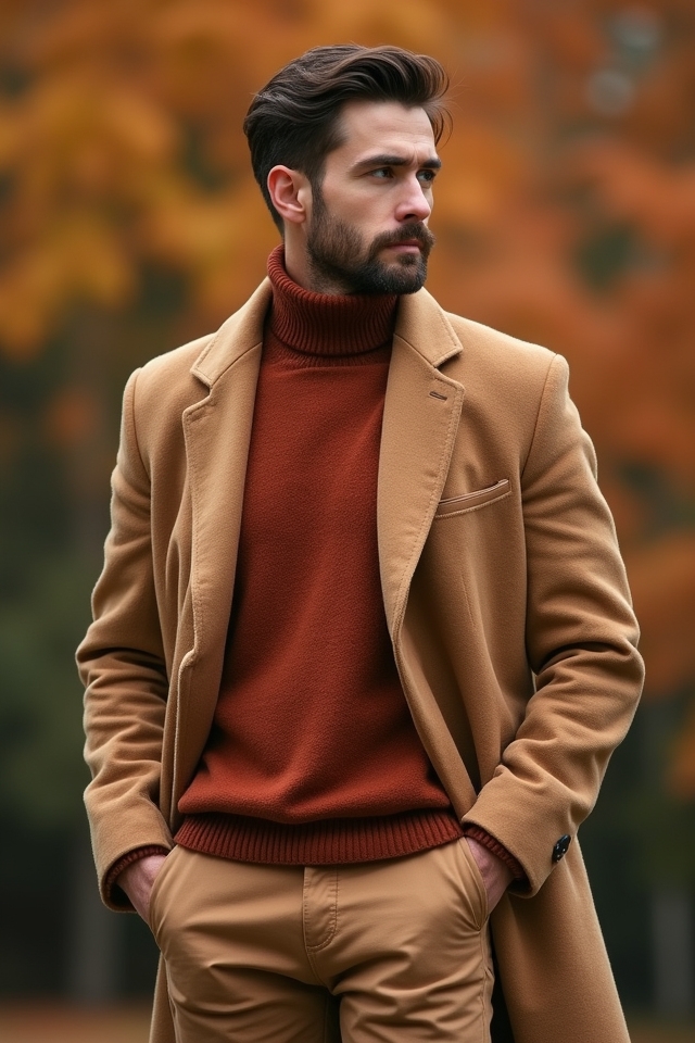 earthy tones in autumn