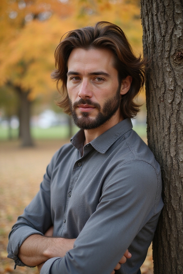 effortless autumn hairstyle flow