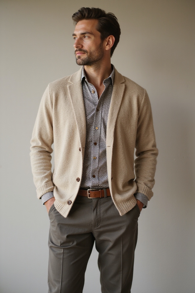 effortless fall layering style
