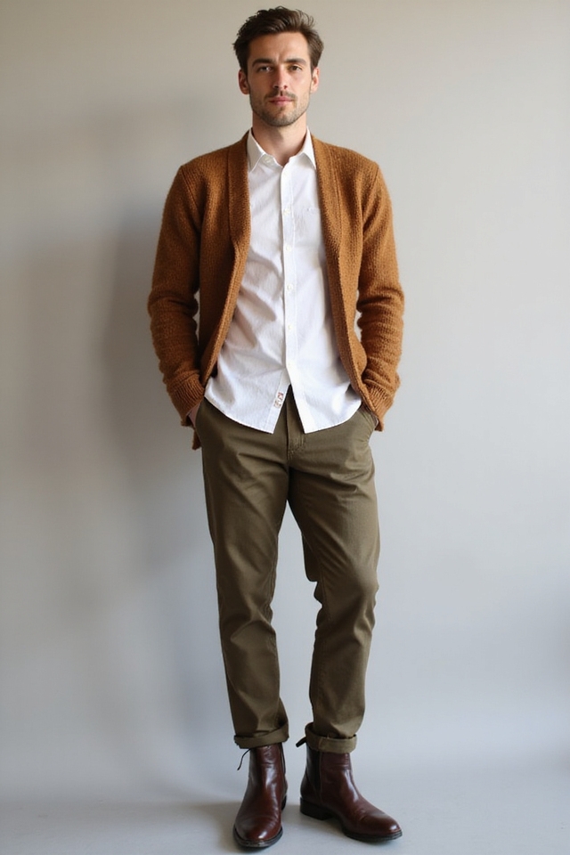layered fall outfit ensemble