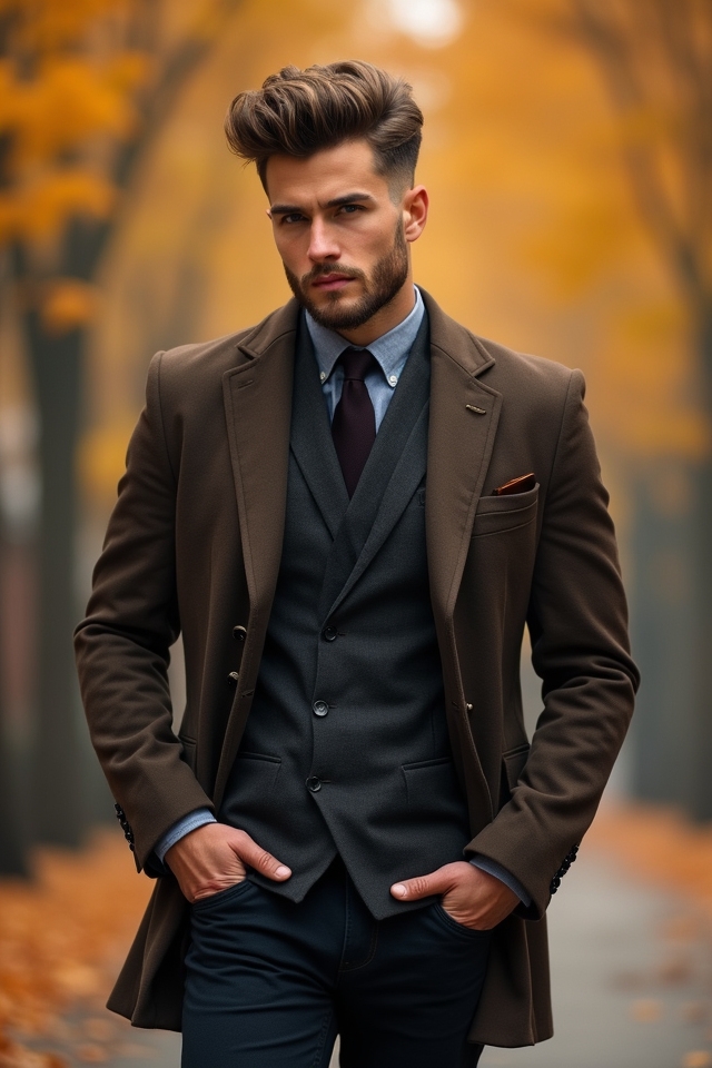 low fade quiff style