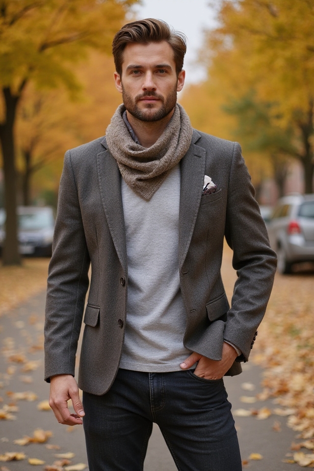 polished casual fall outfit