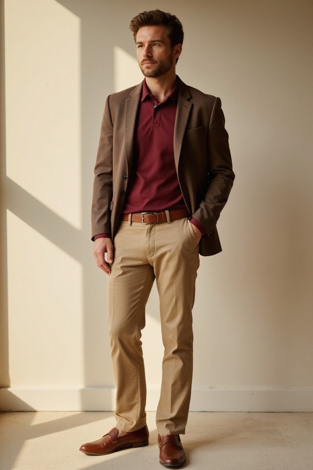 polished preppy autumn ensemble