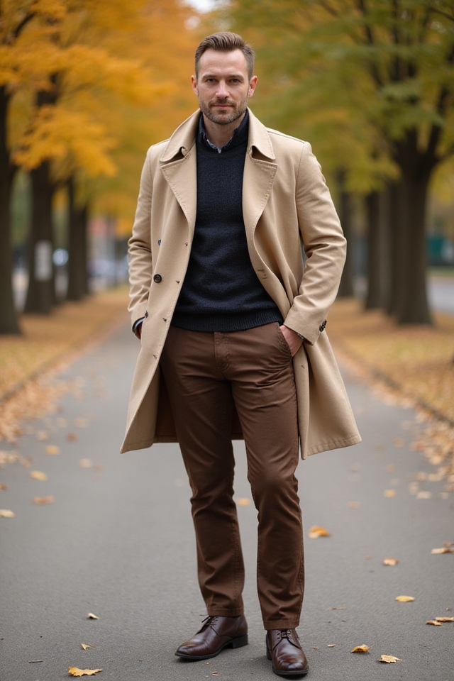 sophisticated fall outfit combo