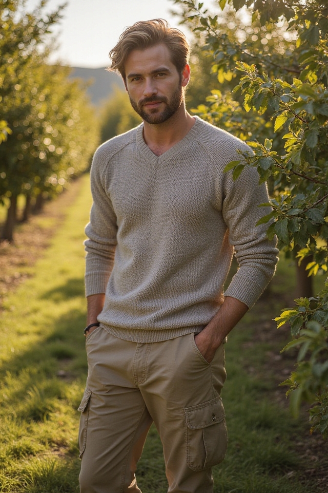 stylish layered pullover ensemble