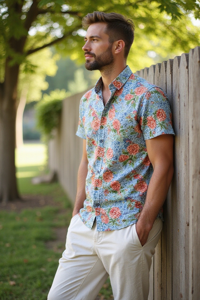 stylish summer dad outfit