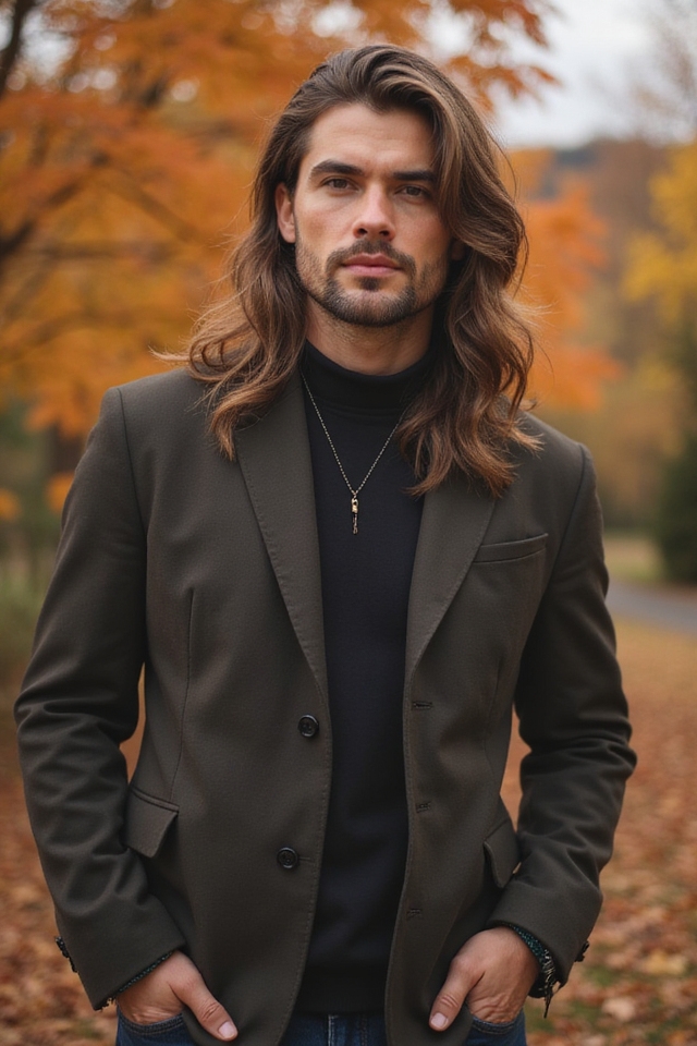 stylish wavy side hairstyle
