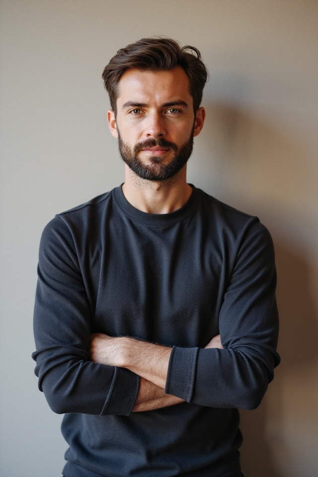 stylish well groomed beard choice