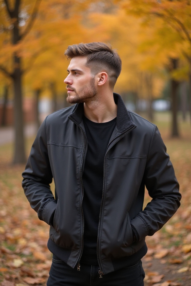trendy textured low maintenance hairstyle
